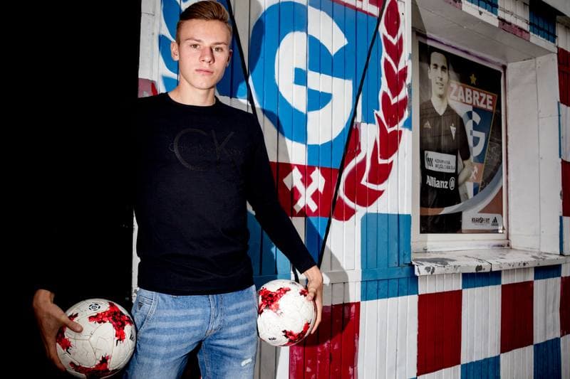 Football. Gornik Zabrze. Press Conference. 06.09.2017