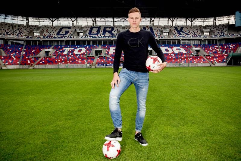 Football. Gornik Zabrze. Press Conference. 06.09.2017