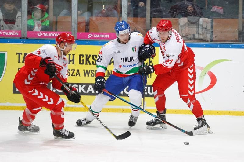 Ice Hockey. Euro Ice Hockey Challenge. Poland - Italy. 11.02.2017