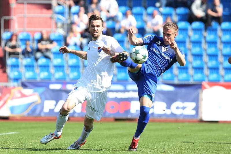 Football. Fortuna Narodni Liga. Banik Ostrava - FC Vlasim. 02.04.2017