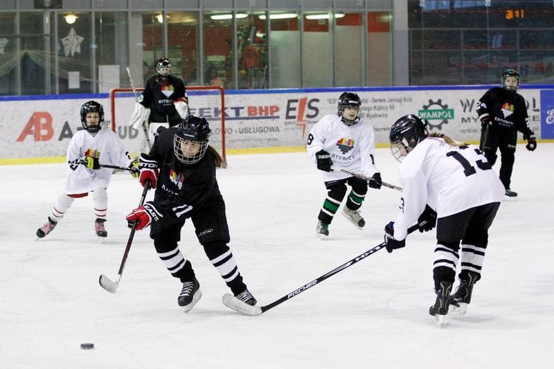 Ice Hockey. Girls Global Game. White Team - Black Team. 18.02.2017