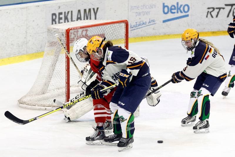 Ice Hockey. Women's Friendly Match. Poland - Ontario. 04.04.2017