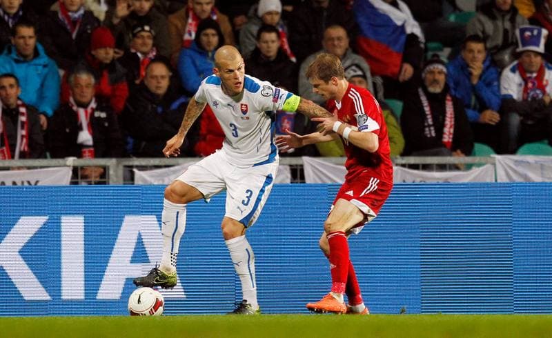 Football. UEFA Euro Qualifiers. Slovakia - Belarus. 09.10.2015