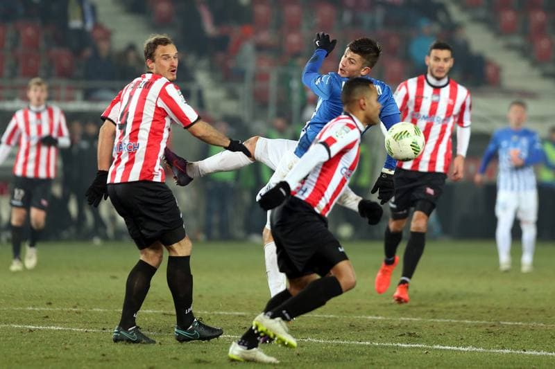 Football. Lotto Ekstraklasa. Cracovia Krakow - Lech Poznan. 17.12.2016