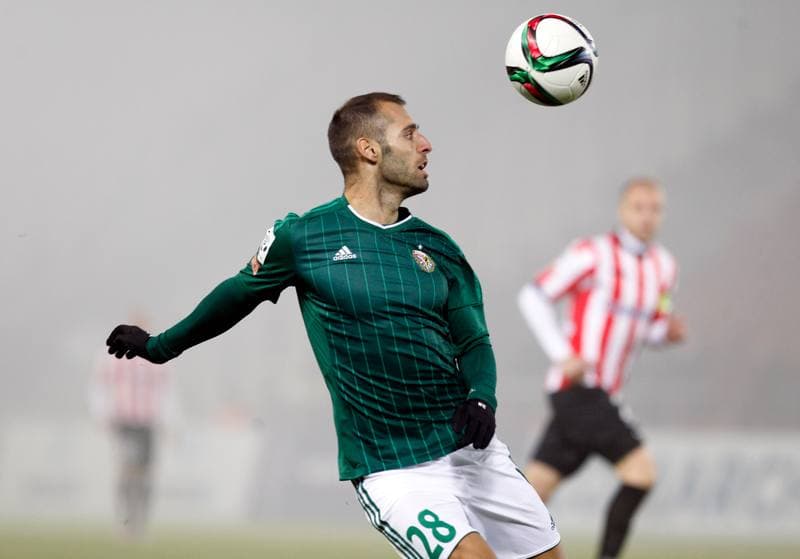Football. T-Mobile Ekstraklasa. Cracovia Krakow - Slask Wroclaw. 02.03.2014