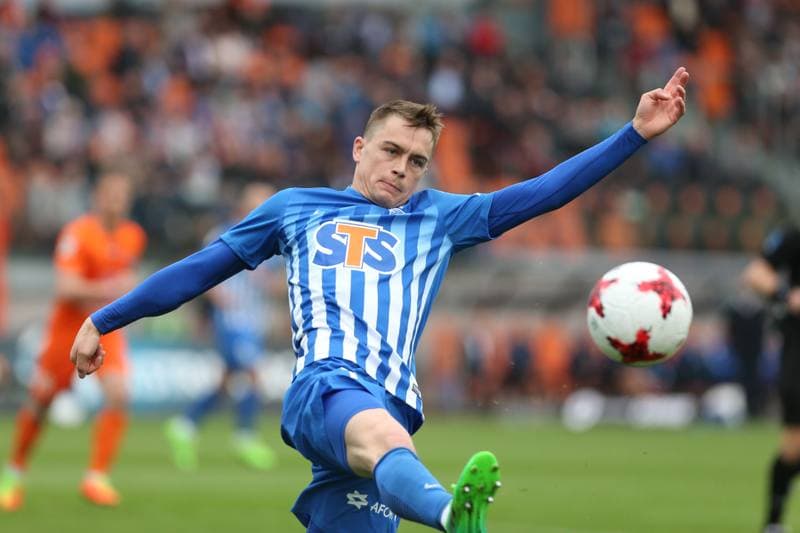 Football. Lotto Ekstraklasa. Bruk-Bet Termalica Nieciecza - Lech Poznan. 07.05.2017