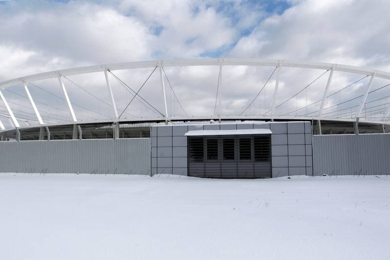 Football. Stadion Slaski. Press Conference. 04.01.2017
