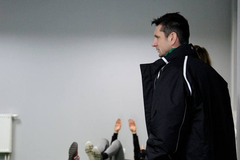 Football. Rozwoj Katowice. Training. 04.01.2017