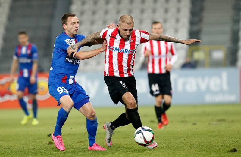 Football. PKO BP Ekstraklasa. Cracovia Krakow - Podbeskidzie Bielsko Biala. 02.12.2015