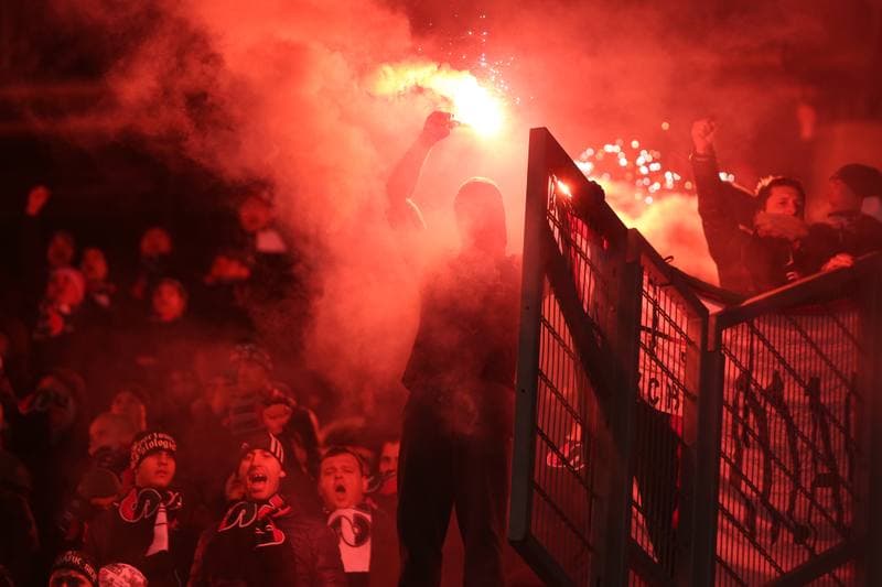 Football. Nice I Liga. Gornik Zabrze - GKS Tychy. 03.03.2017