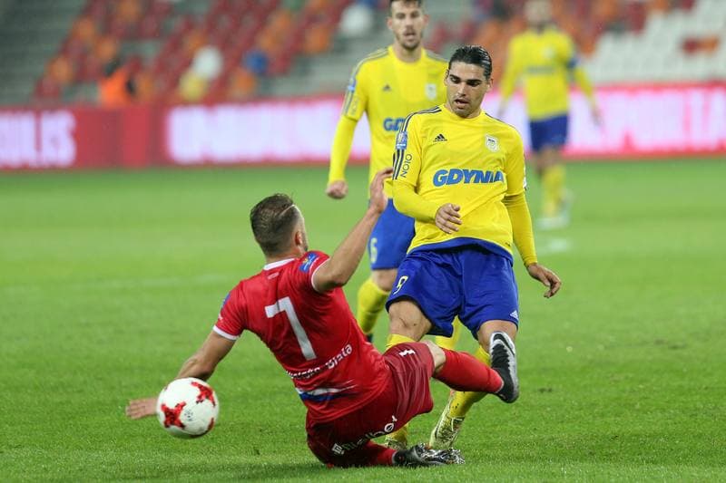Football. Polish Cup. Podbeskidzie Bielsko-Biala - Arka Gdynia. 19.09.2017
