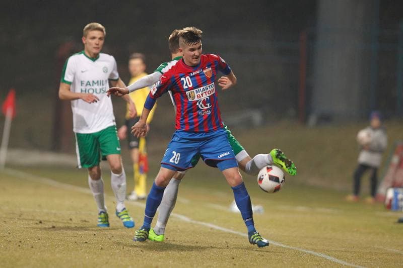 Football. II Liga. Polonia Bytom - Warta Poznan. 03.03.2017
