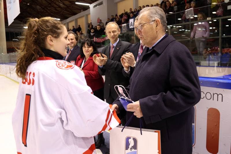 Ice Hockey. U18 Women's World Championship. Poland - China. 14.01.2017