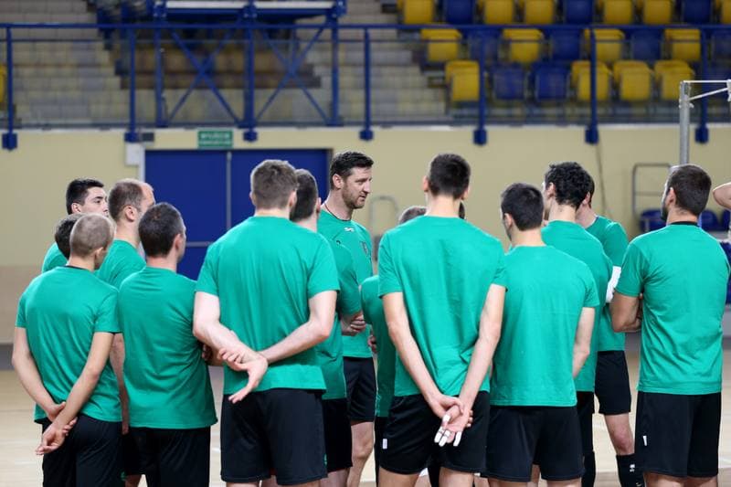 Volleyball. PlusLiga. GKS Katowice. Training. 26.09.2017