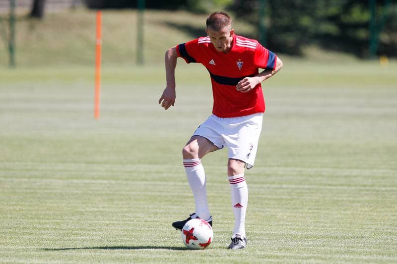 Football. Gornik Zabrze. Training. 21.06.2017