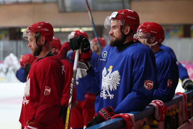 Ice Hockey. Poland national team. Training. 27.09.2017