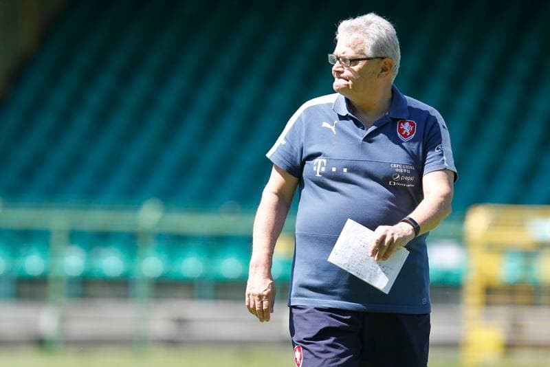 Football. Czech Republic. Training. 22.06.2017