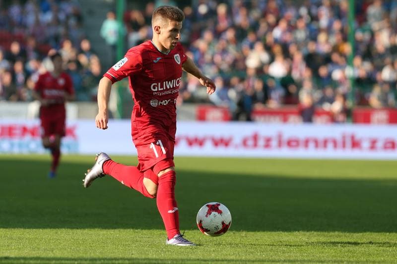 Football. Lotto Ekstraklasa. Gornik Zabrze - Piast Gliwice. 01.10.2017