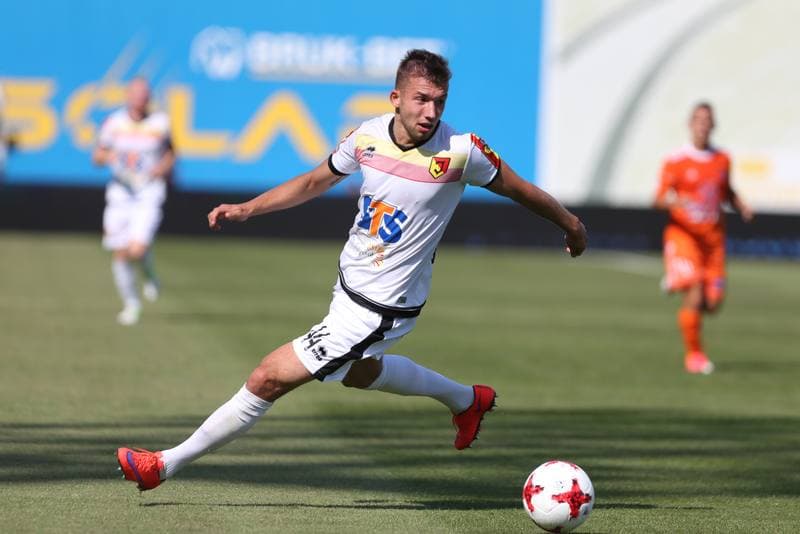 Football. Lotto Ekstraklasa. Bruk-Bet Termalica Nieciecza - Jagiellonia Bialystok. 16.07.2017