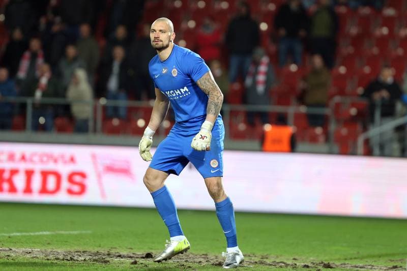 Football. Lotto Ekstraklasa. Cracovia Krakow - Zaglebie Lubin. 13.03.2017