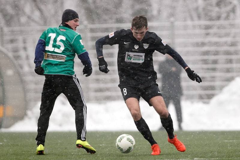 Football. Sparing. ROW Rybnik - Rozwoj Katowice. 01.02.2017