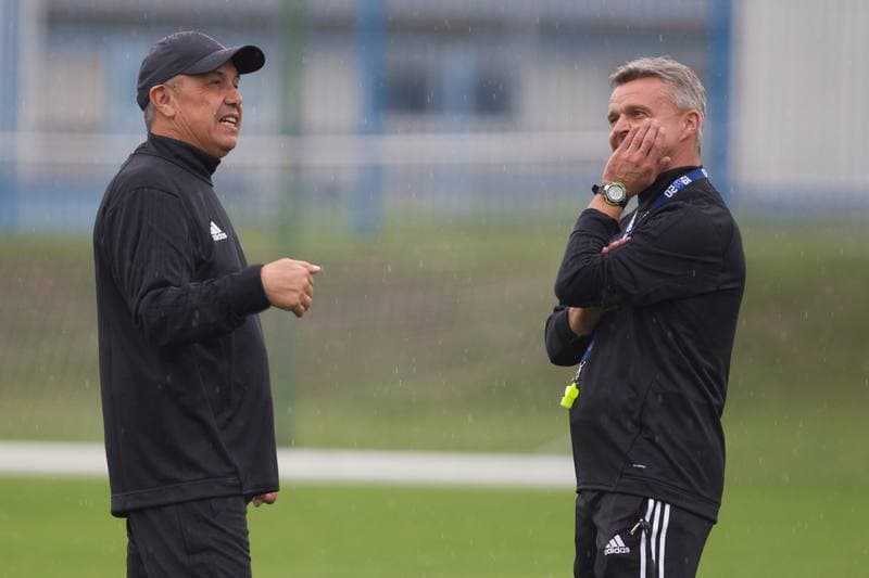 Football. Ruch Chorzow. Training. 11.09.2017