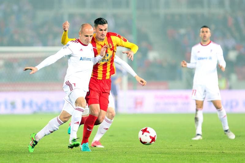 Football. Lotto Ekstraklasa. Gornik Zabrze - Korona Kielce. 20.10.2017