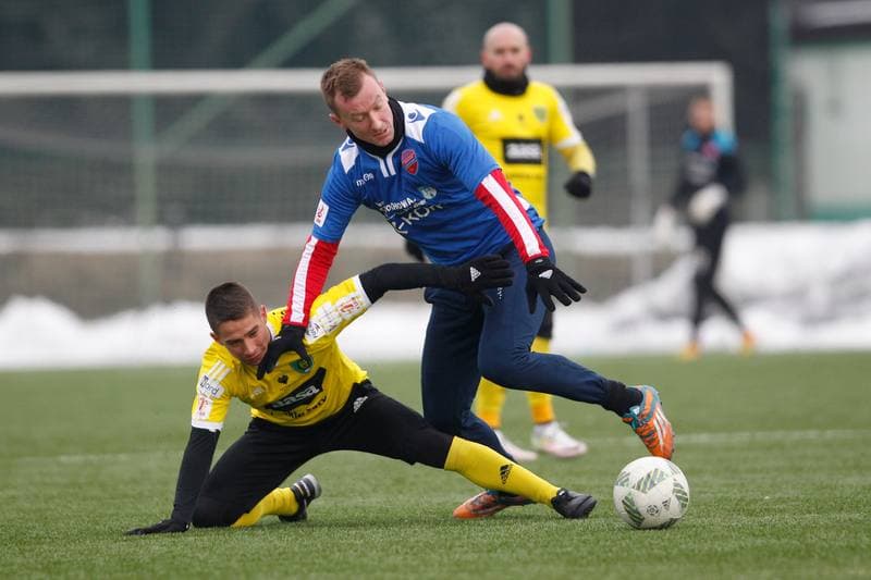 Football. Sparing. GKS Katowice - Rakow Czestochowa. 11.02.2017