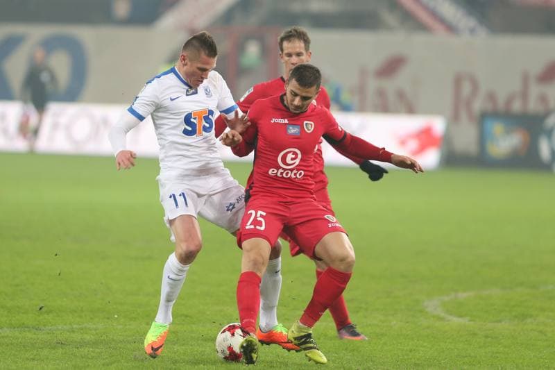 Football. Lotto Ekstraklasa. Piast Gliwice - Lech Poznan. 18.02.2017