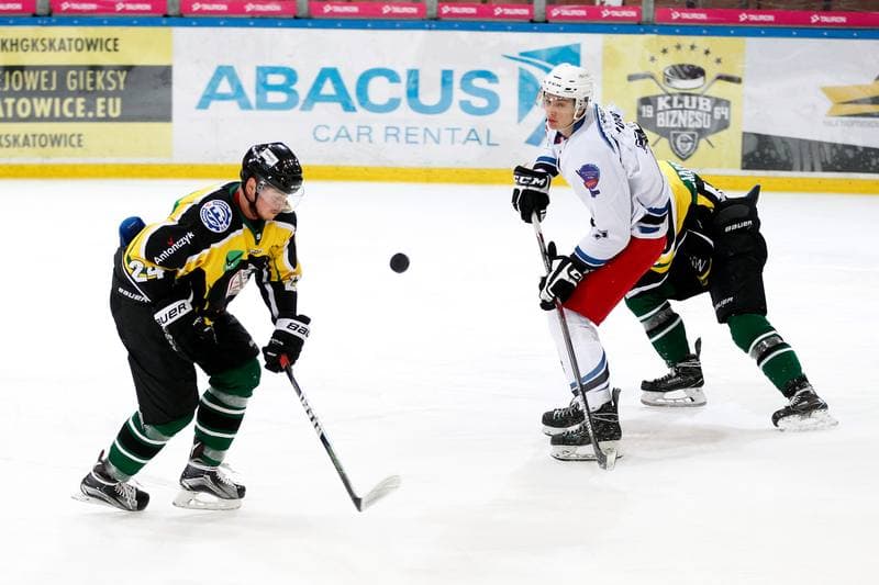 Ice Hockey. Polska Hokej Liga. SMS PZHL Katowice - JKH GKS Jastrzebie. 31.10.2017