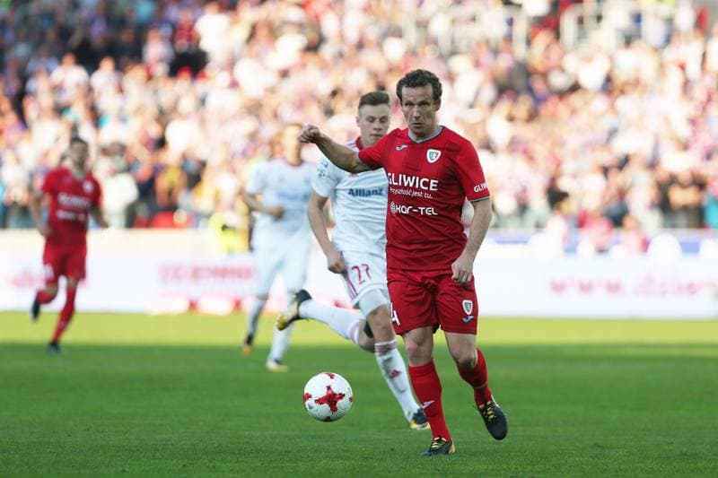 Football. Lotto Ekstraklasa. Gornik Zabrze - Piast Gliwice. 01.10.2017