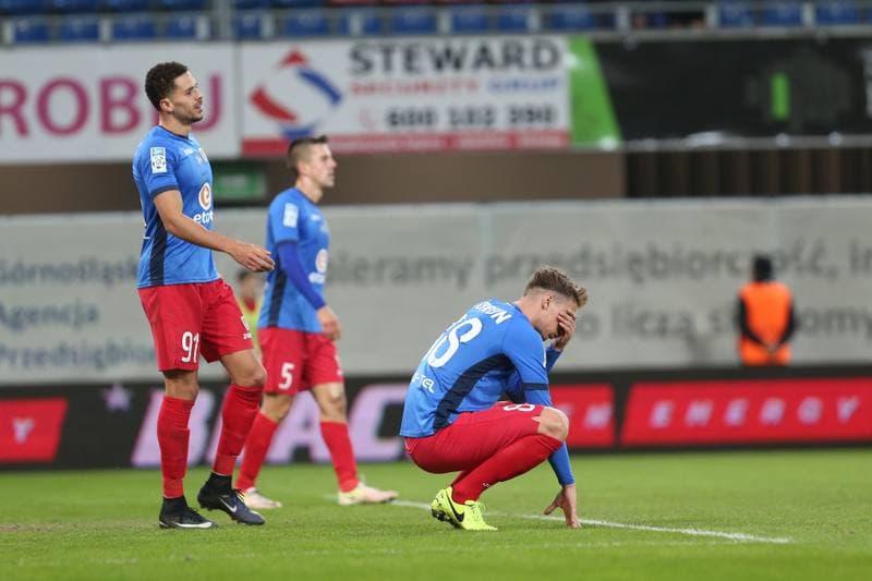 Football. Lotto Ekstraklasa. Piast Gliwice - Wisla Krakow. 04.03.2017