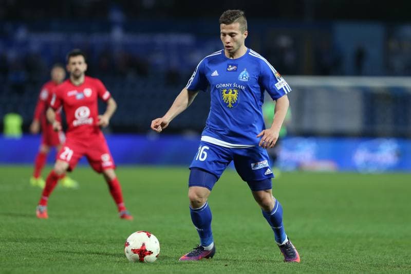 Football. Lotto Ekstraklasa. Ruch Chorzow - Piast Gliwice. 03.04.2017