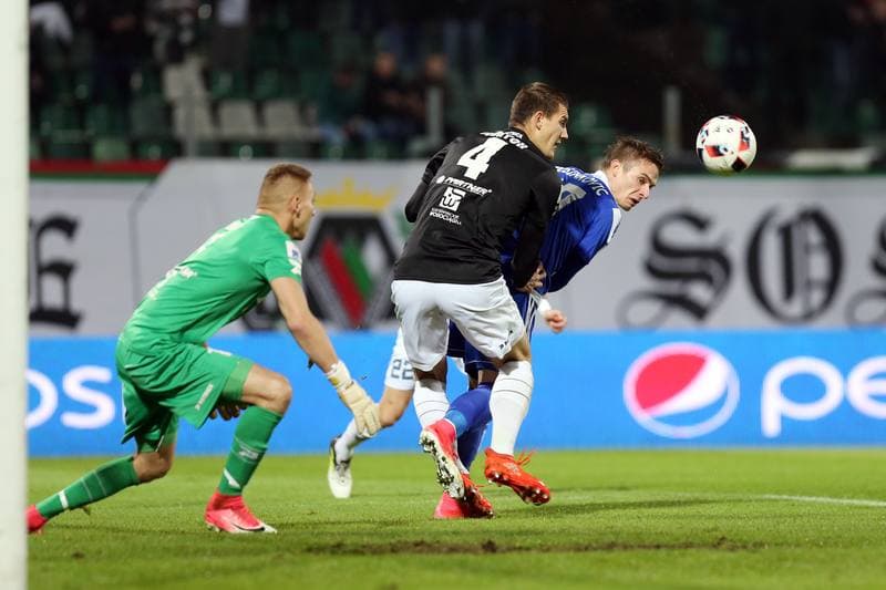 Football. Nice I Liga. Zaglebie Sosnowiec - Ruch Chorzow. 03.11.2017