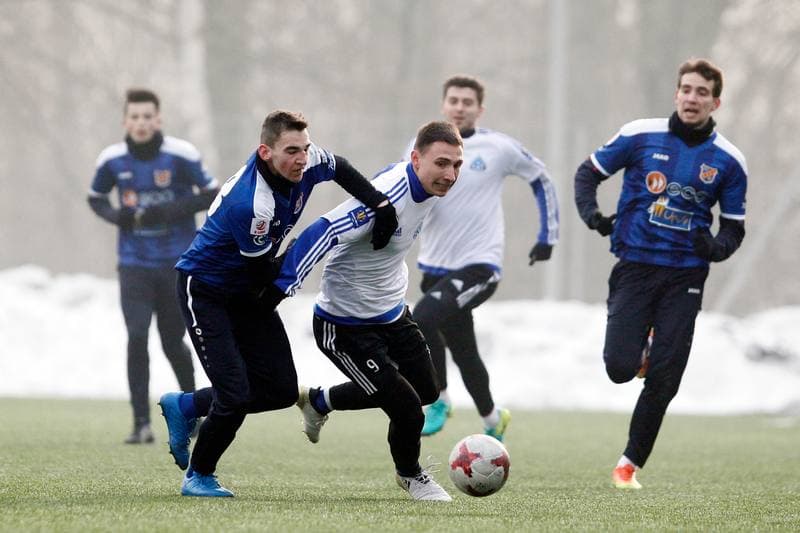 Football. Sparing. Ruch Chorzow - Odra Opole. 21.01.2017