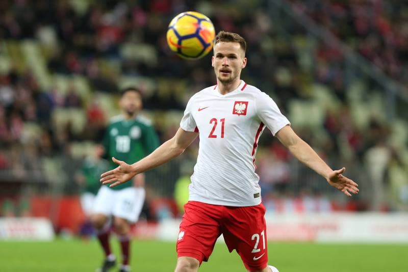 Football. International Friendly. Poland - Mexico. 13.11.2017
