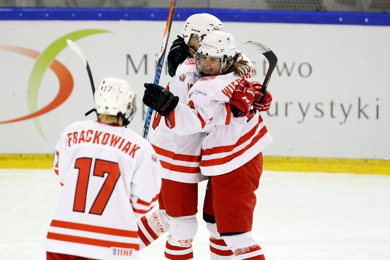 Ice Hockey. Women's World Championship. Kazakhstan - Poland. 09.04.2017