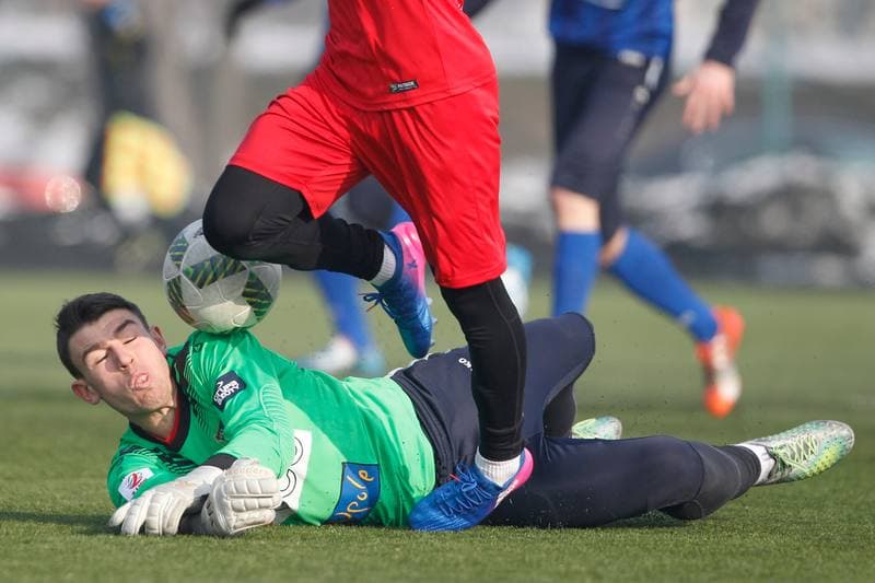 Football. Sparing. Zaglebie Sosnowiec - Odra Opole. 28.01.2017