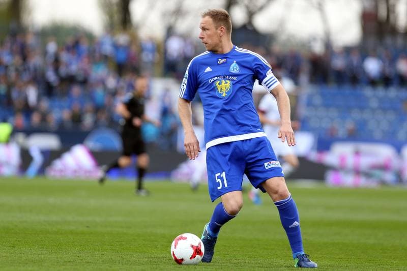 Football. Lotto Ekstraklasa. Ruch Chorzow - Pogon Szczecin. 15.04.2017