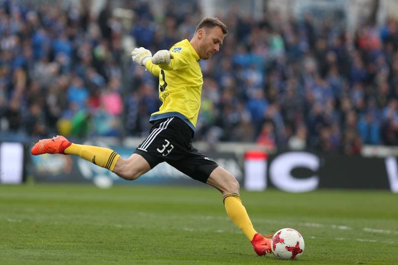 Football. Lotto Ekstraklasa. Ruch Chorzow - Pogon Szczecin. 15.04.2017