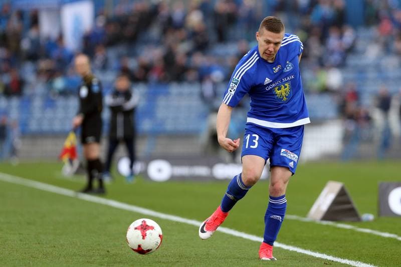 Football. Lotto Ekstraklasa. Ruch Chorzow - Pogon Szczecin. 15.04.2017