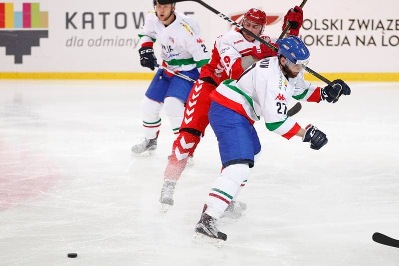 Ice Hockey. Euro Ice Hockey Challenge. Poland - Italy. 11.02.2017