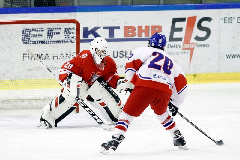 Ice Hockey. Women's U18 Olympic Hopes Tournament. Poland - Czech Republic. 15.12.2017