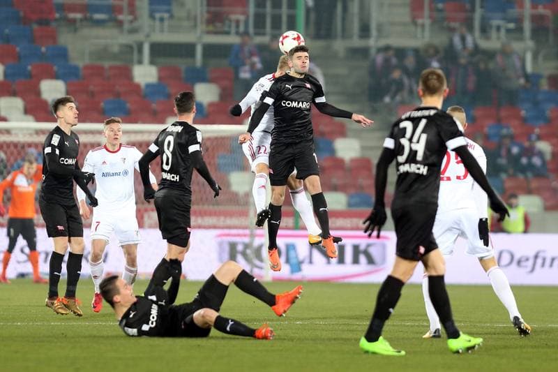 Football. Lotto Ekstraklasa. Gornik Zabrze - Cracovia Krakow. 18.12.2017
