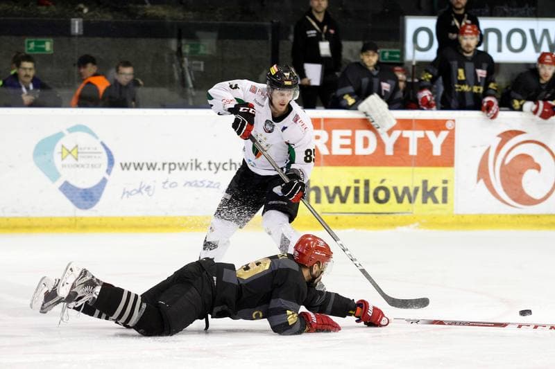 Ice Hockey. Polska Hokej Liga. GKS Tychy - Comarch Cracovia. 22.03.2017