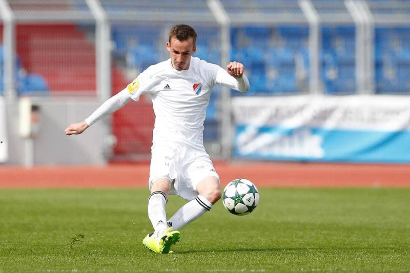 Football. Fortuna Narodni Liga. Banik Ostrava - FK Pardubice. 16.04.2017