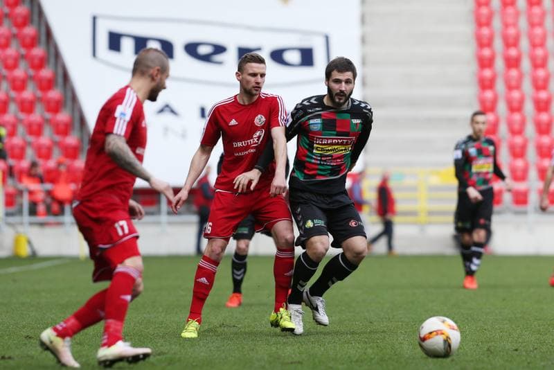 Football. Nice I Liga. GKS Tychy - Drutex Bytovia Bytow. 24.03.2017