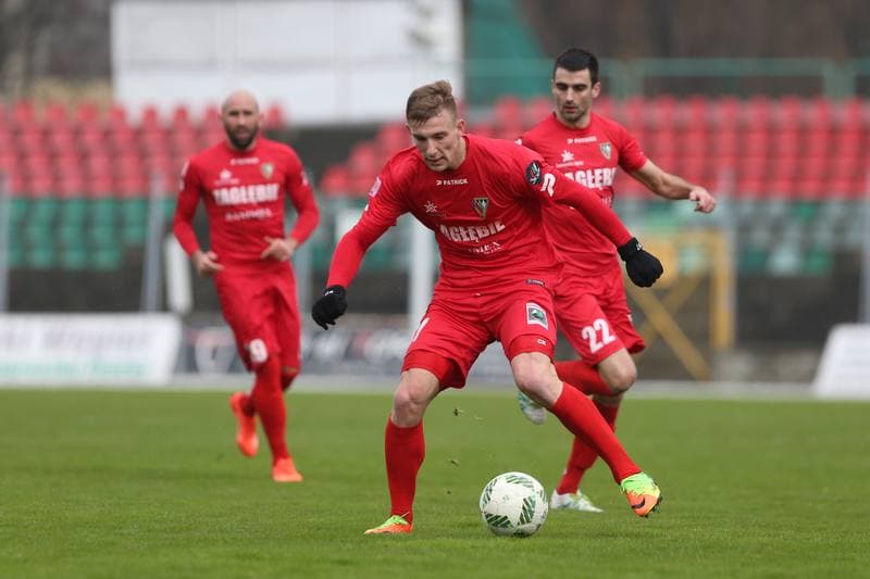 Football. Zaglebie Sosnowiec. Internal Game. 18.02.2017