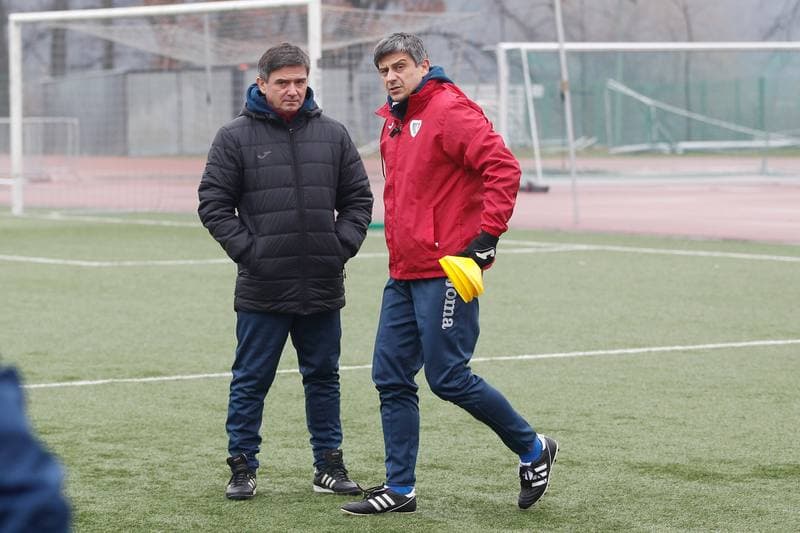 Football. Piast Gliwice. Training. 10.01.2018