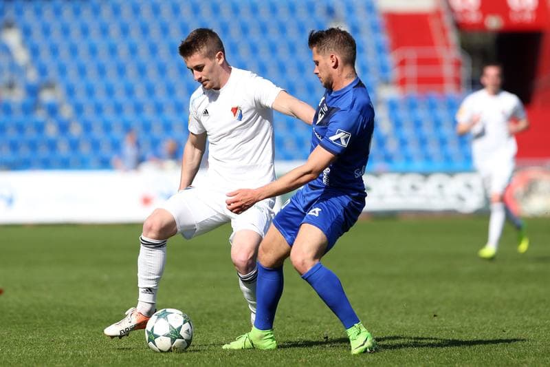 Football. Fortuna Narodni Liga. Banik Ostrava - FC Vlasim. 02.04.2017